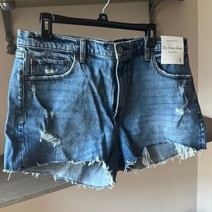Abercrombie & Fitch Denim Mom Short size 16